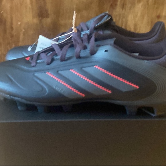 Adidas Copa Pure III Black and Red Cleats - Picture 1 of 5
